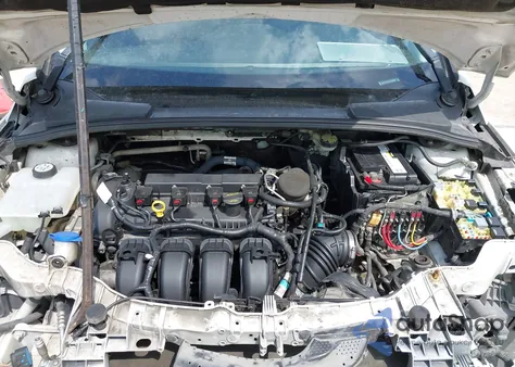 2013 Ford Focus Titanium из США, поврежденный, VIN 1FADP3J27DL163284